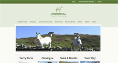 Desktop Screenshot of connemaraponysales.com